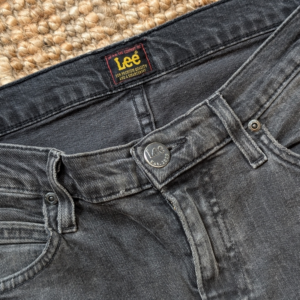 Black Lee Rider Jeans size 29x32
